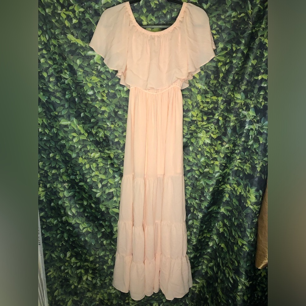 NWOT VENUS Pale Pink Maxi Dress - Picture 14 of 14